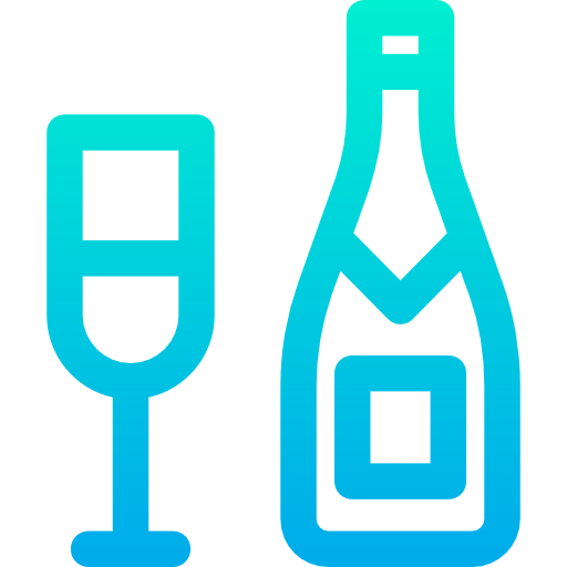 champagner Kiranshastry Gradient icon