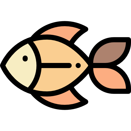 fisch Detailed Rounded Lineal color icon