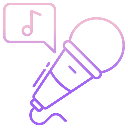 Mic Generic gradient outline icon