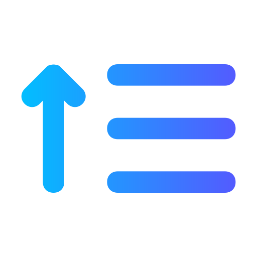 ordinare Generic Gradient icona