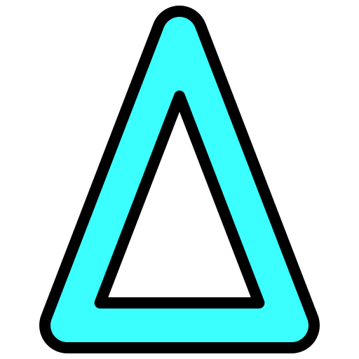 Delta Generic Outline Color icon