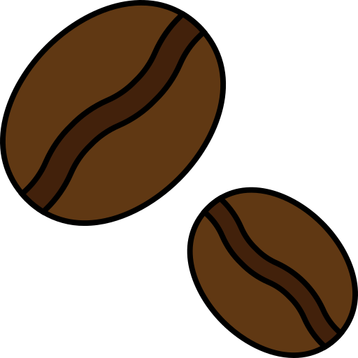 Coffee beans Generic Outline Color icon