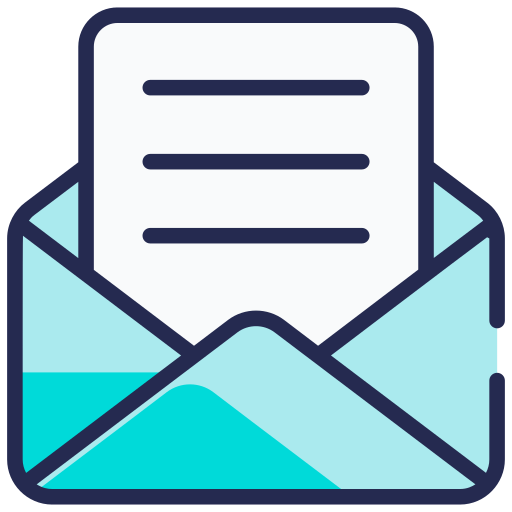 newsletter Generic Blue icon