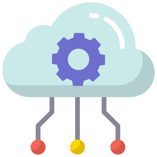 cloud coding Generic Flat Ícone