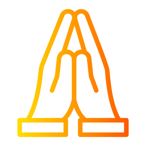 Praying Generic Gradient icon