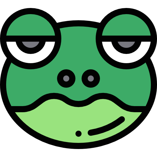 frosch Detailed Rounded Lineal color icon