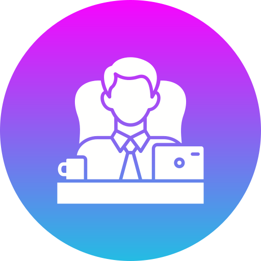 boss Generic Flat Gradient icon