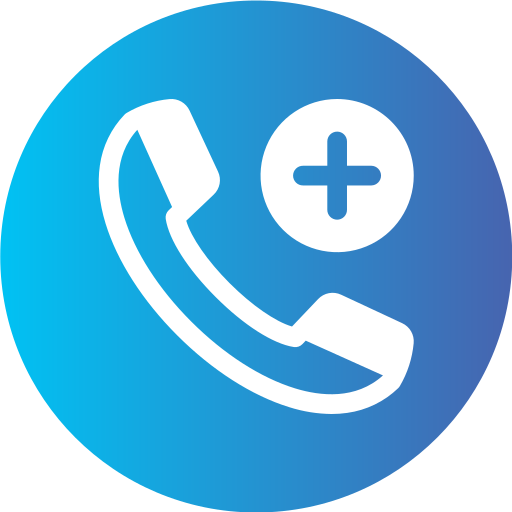 telefon Generic Flat Gradient icon