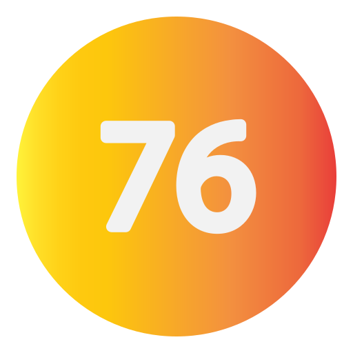 76 Generic Flat Gradient icon