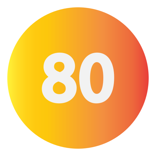 80 Generic Flat Gradient icon