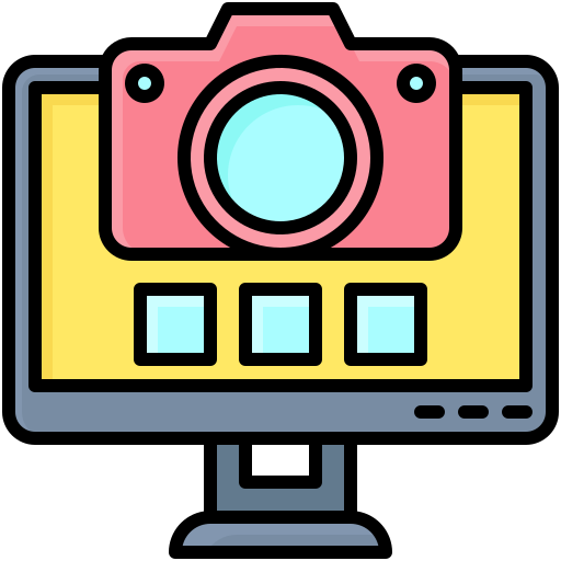 Camera Generic Outline Color icon