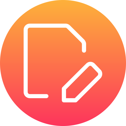 bearbeiten Generic Flat Gradient icon