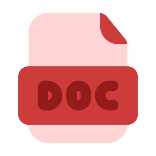 doc-bestand Generic Flat icoon