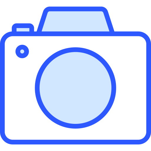 カメラ Generic Blue icon