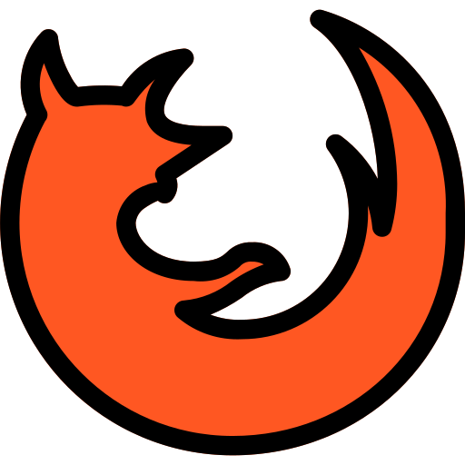 Firefox Pixel Perfect Lineal Color icon