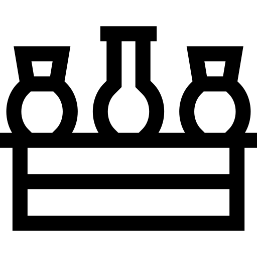 garncarstwo Basic Straight Lineal ikona