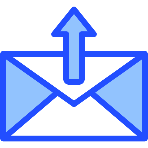 Mail Generic Blue icon