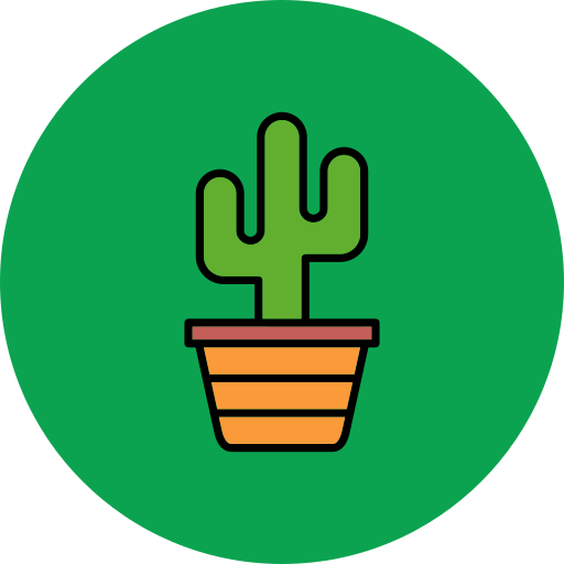 kaktus Generic Outline Color icon