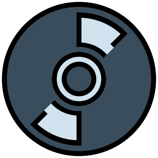 dvd Generic Outline Color icon