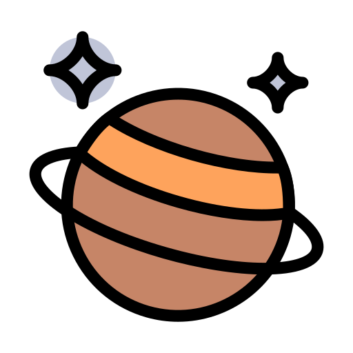 uranus Generic Outline Color icon