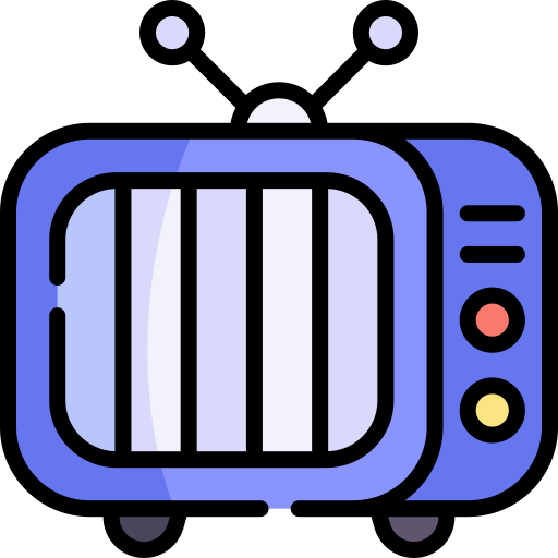 tv Kawaii Lineal color icon