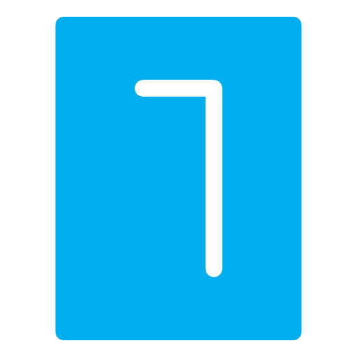 sieben Generic Flat icon