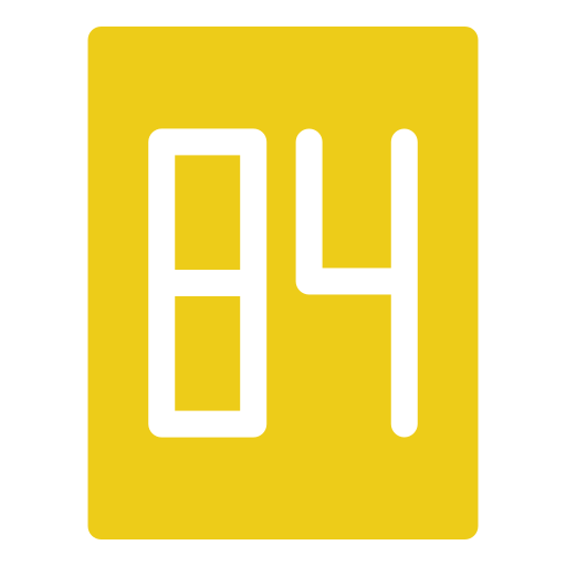 84 Generic Flat icon