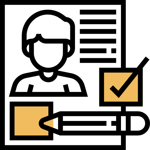 履歴書 Meticulous Yellow shadow icon