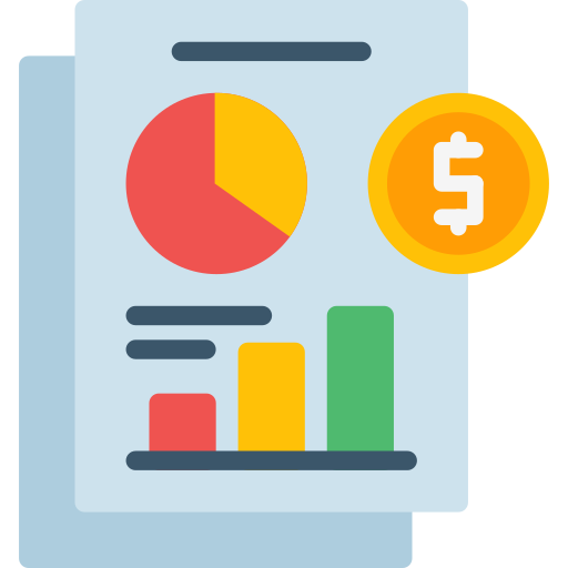 Income statement Generic Flat icon