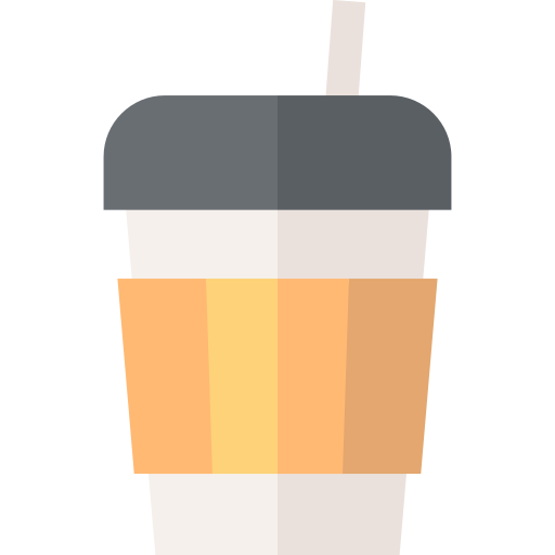 kaffee Basic Straight Flat icon