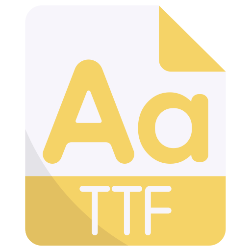 ttf Generic Flat icon