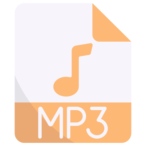 mp3 Generic Flat icon