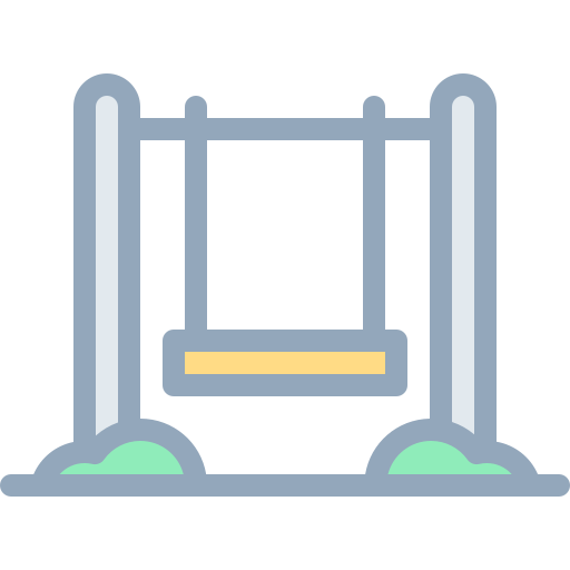 그네 Detailed color Lineal color icon