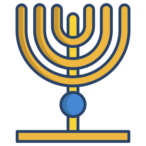 menorah Generic color outline icona