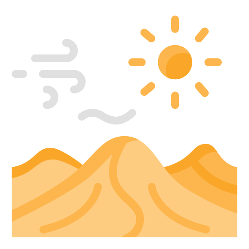 Desert Generic Flat icon