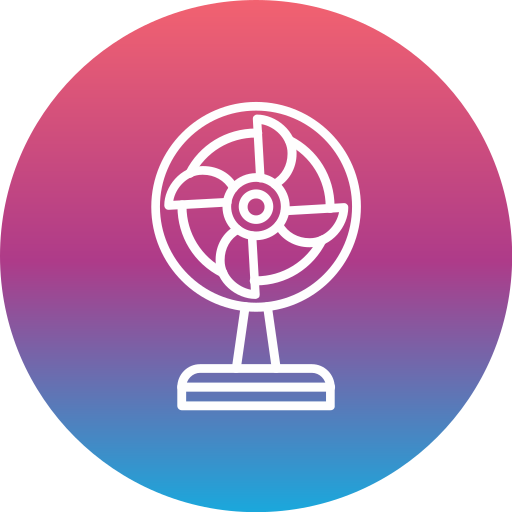 Fan Generic Flat Gradient icon