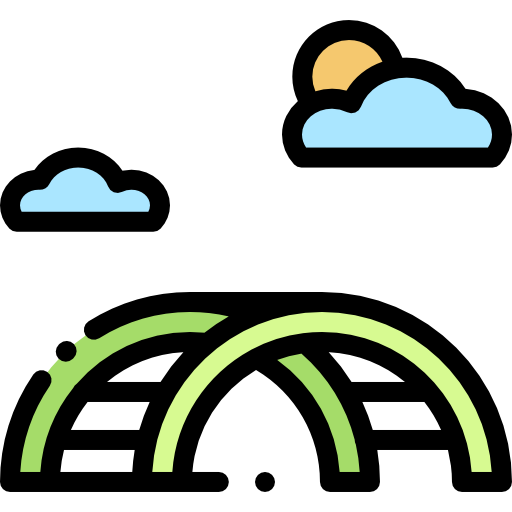 Ladder Detailed Rounded Lineal color icon