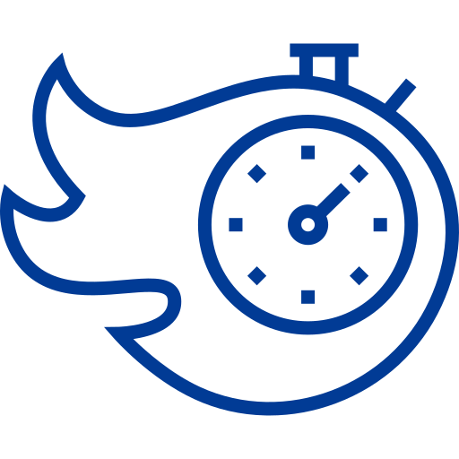 Clock Detailed bright Lineal icon