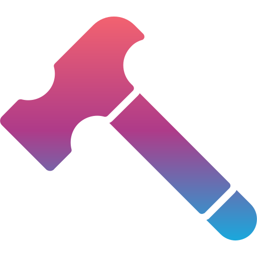 hammer Generic Flat Gradient icon