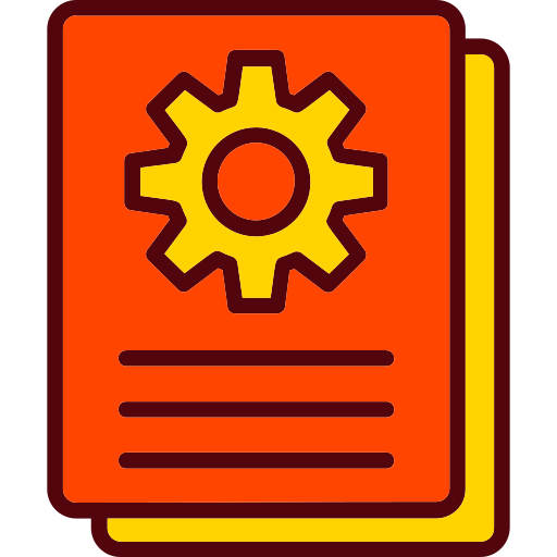 ファイル Generic Outline Color icon