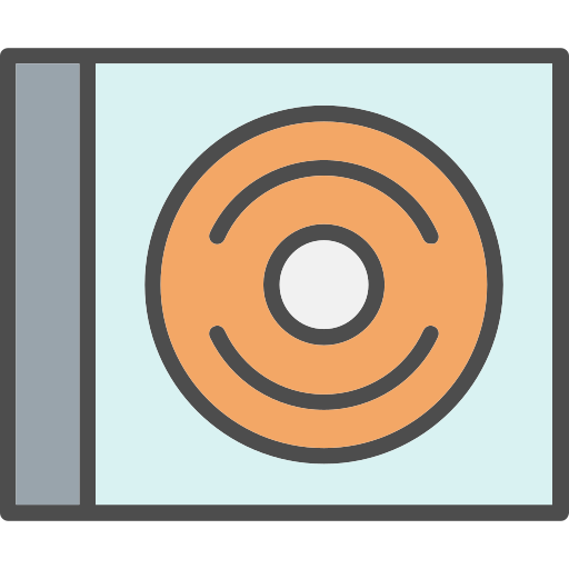 cd Generic Outline Color icon