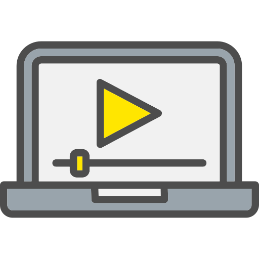 Video player Generic Outline Color icon