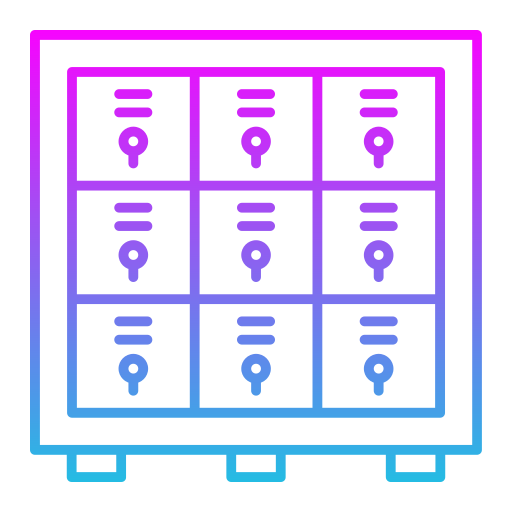 Locker Generic Gradient icon