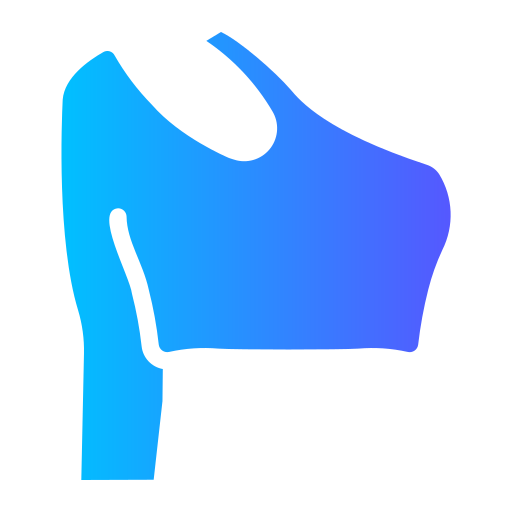 Crop top Generic Flat Gradient icon