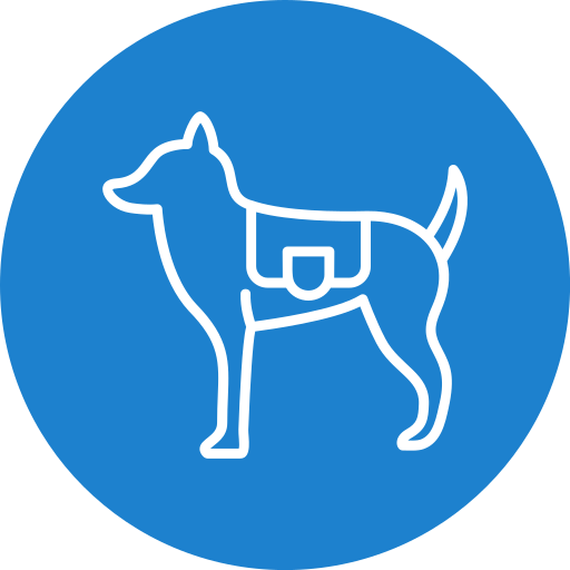 犬 Generic Flat icon