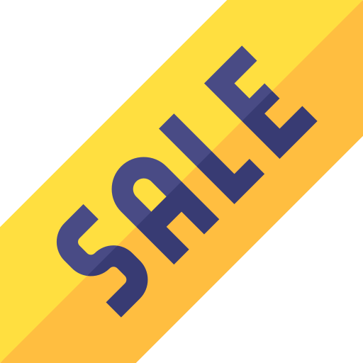 Sale Basic Straight Flat icon