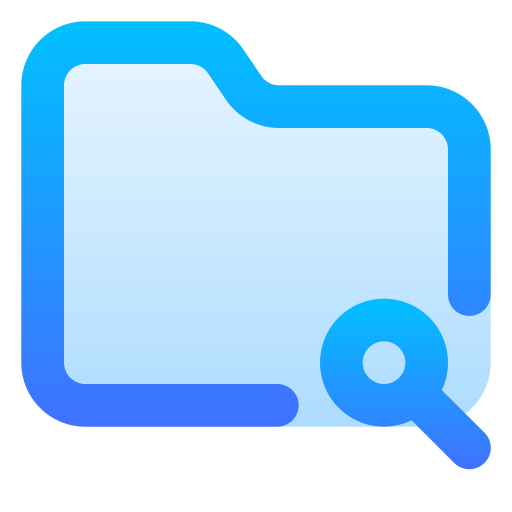 mappe Generic Flat Gradient icon