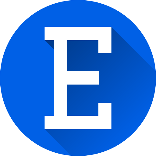 Letter e Generic Flat Gradient icon