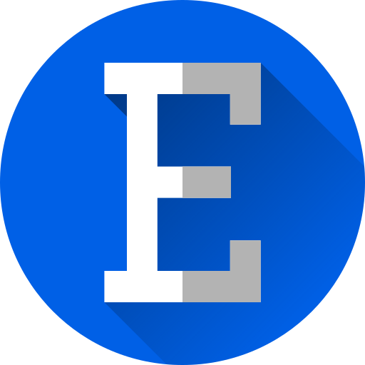 Letter e Generic Flat Gradient icon