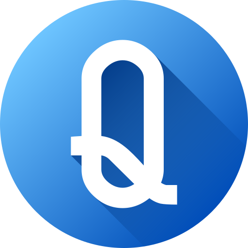 buchstabe q Generic Flat Gradient icon